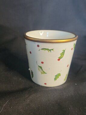 "Holly Ribbons" by Target Votive Candle Holder Christmas Decor